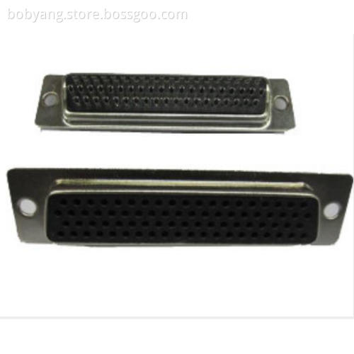 D-SUB Female 5 row high density solder104p(stamped pin)